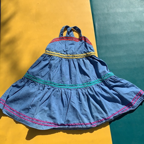 Girls Hanna Andersson sundress size 5 - Picture 2 of 4